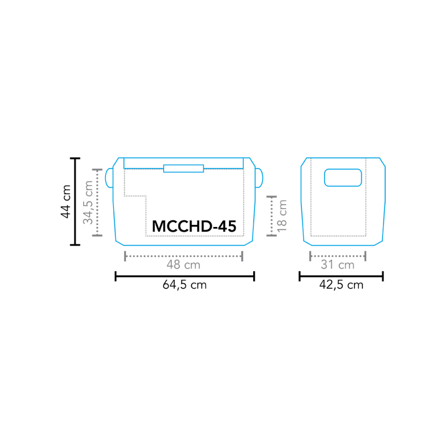 Kühlbox Kompressor MCCHD-45 AC/DC