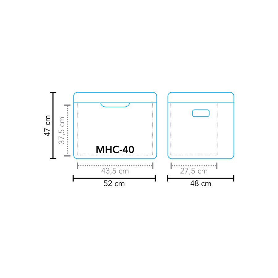 Kühlbox hybrid MHC-40 AC/DC