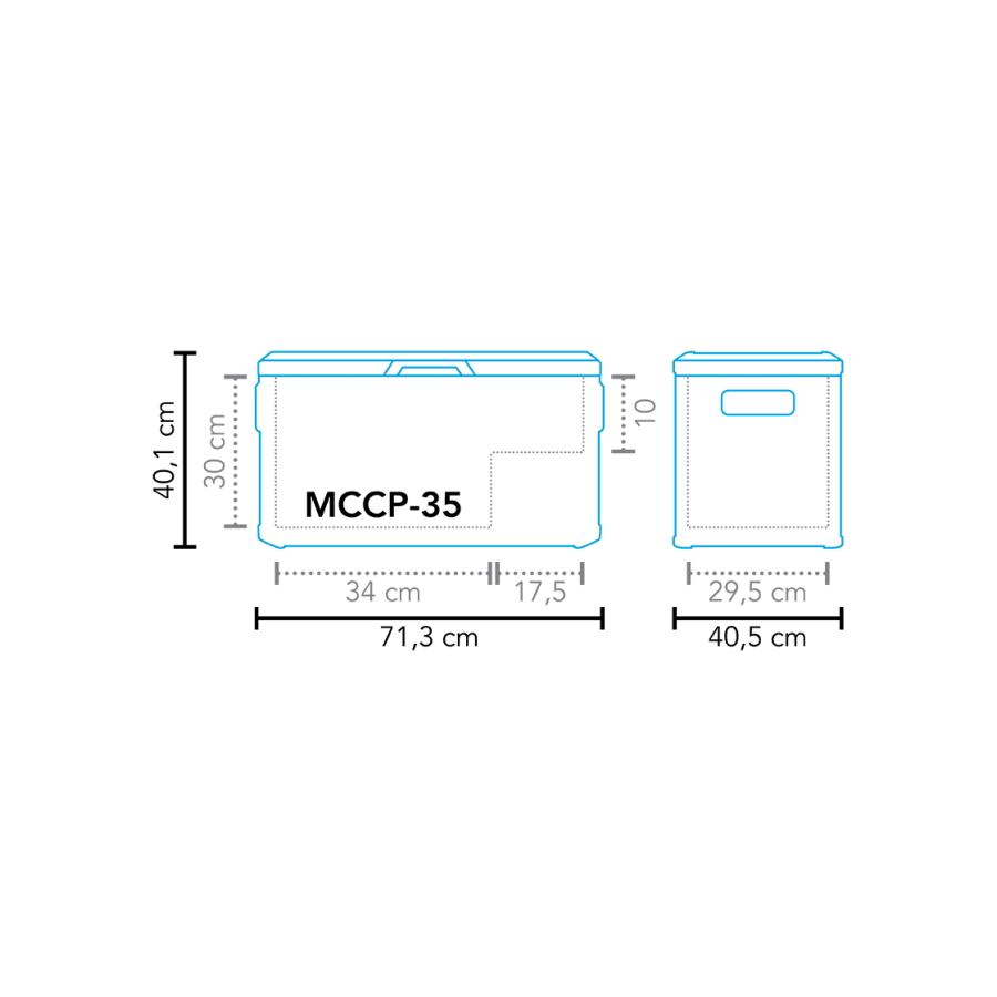 Kühlbox Kompressor MCCP-35 AC/DC